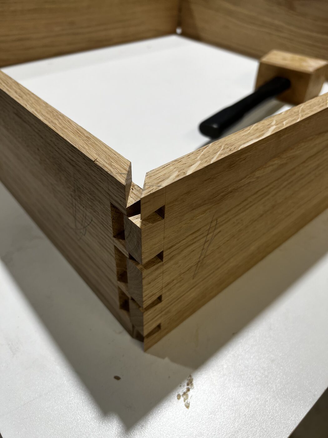 Fox Ears bespoke cabinetmaking detail