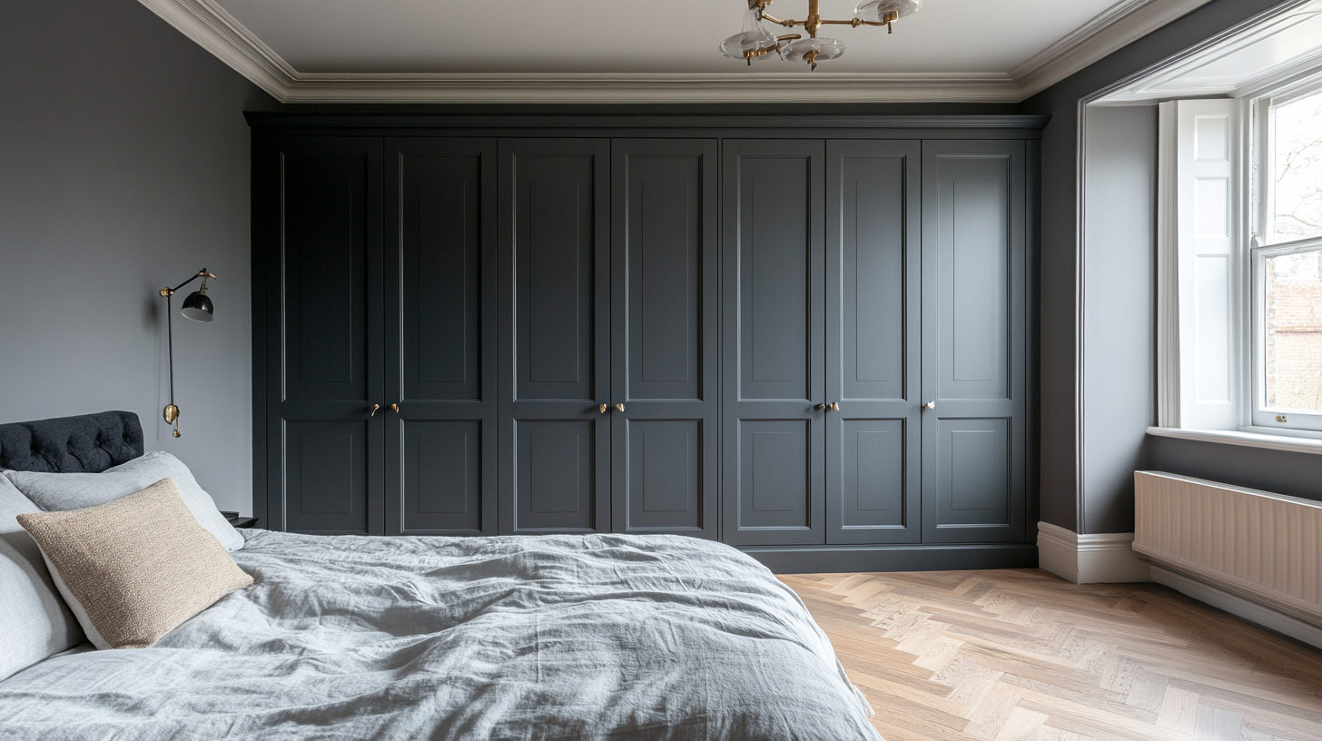 Bespoke fitted wardrobe and dressing room by Fox Ears